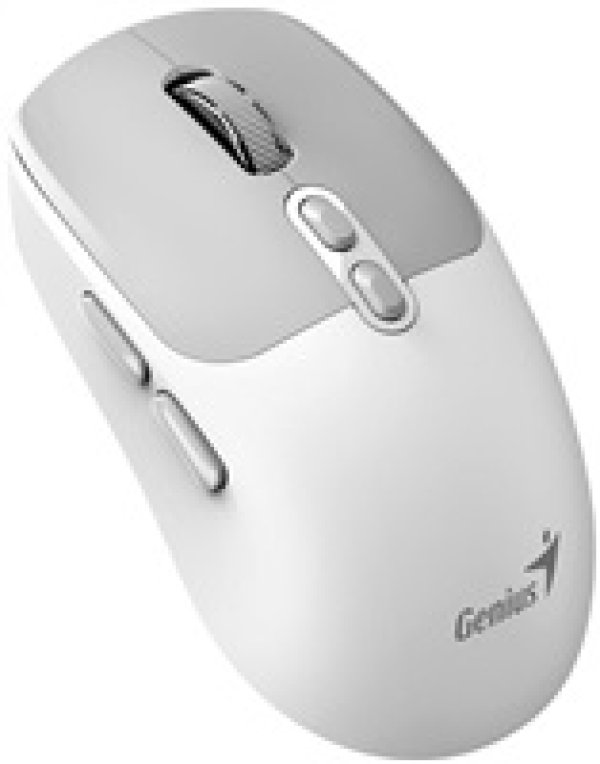 GENIUS myš NX-8080S BT/ duální Bluetooth + 2,4GHz/ 1600 dpi/ Copilot/ bezdrátová/ tichá/ bílošedá?v=1750744806