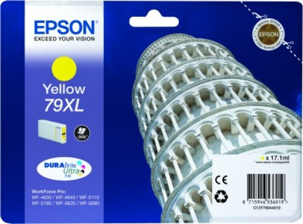 Náplň EPSON C13T79044010 žlutá (17 ml)