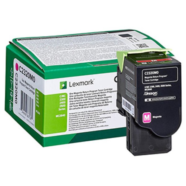 Toner LEXMARK C2320M0 purpurový