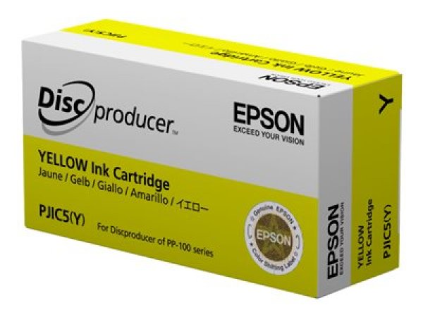 Náplň EPSON C13S020451, C13S020692, PJIC7, PJIC5 žlutá (31,5 ml)