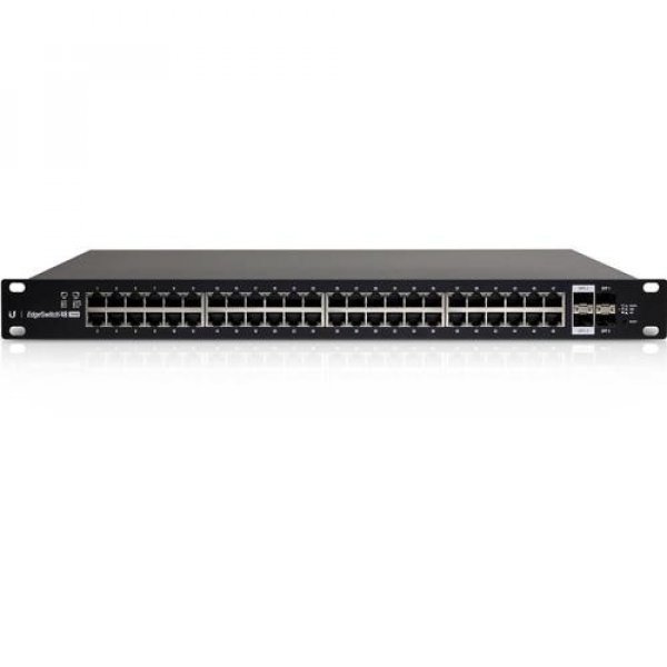 UBNT EdgeSwitch ES-48-500W [70Gbps, 500W, aktivní (802.3af/at) i pasivní (24V) PoE, 2xSFP, 2xSFP+, L2/L3]