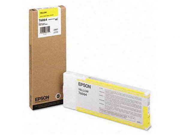 Náplň EPSON C13T606400 žlutá (220 ml)