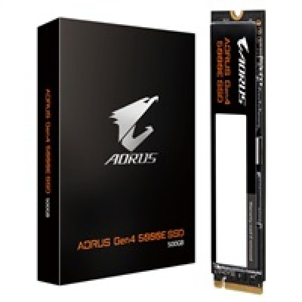 Gigabyte AORUS Gen4 5000E/500GB/SSD/M.2 NVMe/Černá/5R