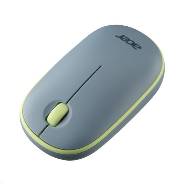 ACER Acer Wireless Bubble Mouse Blue - RF2.4G, 1600 dpi, 102x60x32 mm, 60g bez AA baterie, retail pack
