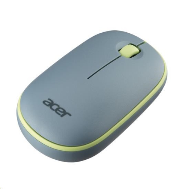 ACER Acer Wireless Bubble Mouse Blue - RF2.4G, 1600 dpi, 102x60x32 mm, 60g bez AA baterie, retail pack
