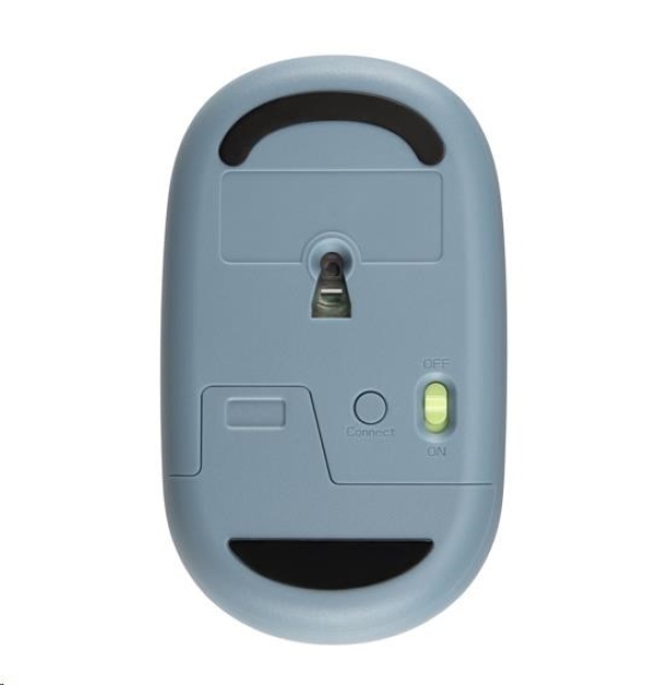 ACER Acer Wireless Bubble Mouse Blue - RF2.4G, 1600 dpi, 102x60x32 mm, 60g bez AA baterie, retail pack