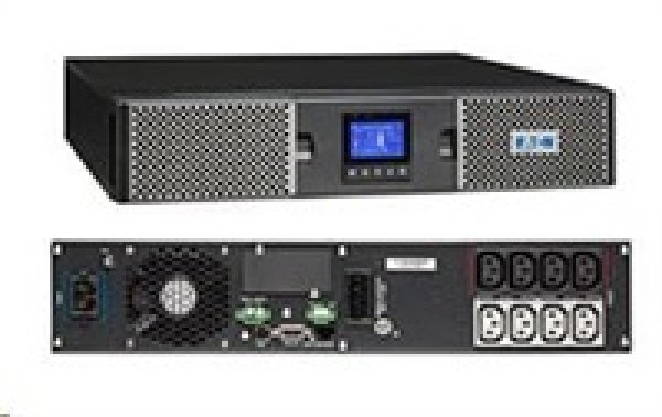 Eaton 9 -poškozený obal- 9SX2000IR, UPS 2000VA / 1800W, LCD, rack 2U   ( možno přidat 4ks EMB 9SXEBM72R )