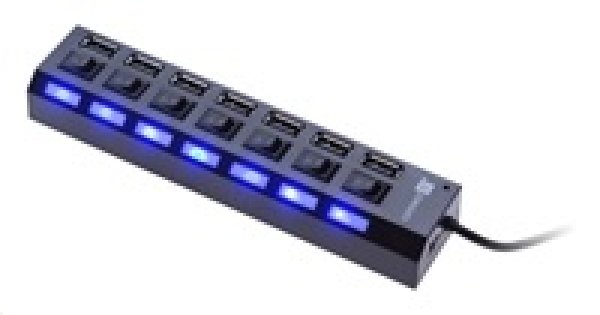 CONNECT IT USB hub Mighty switch, 7 ON/OFF portů?v=1749189605