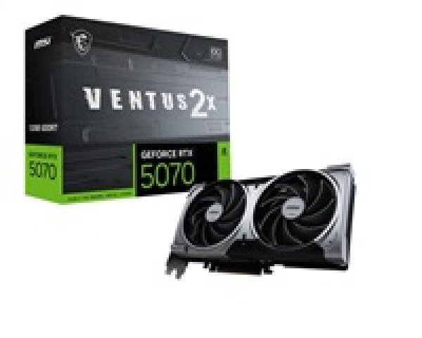 MSI VGA NVIDIA GeForce RTX 5070 12G VENTUS 2X OC, RTX 5070, 12GB GDDR7, 3xDP, 1xHDMI?v=1749211205