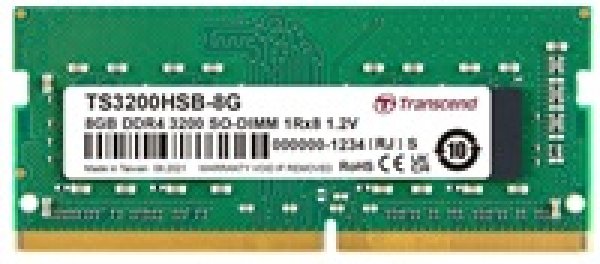 TRANSCEND SODIMM DDR4 8GB 3200MHz 1Rx8 1Gx8 CL22 1.2V?v=1757972404