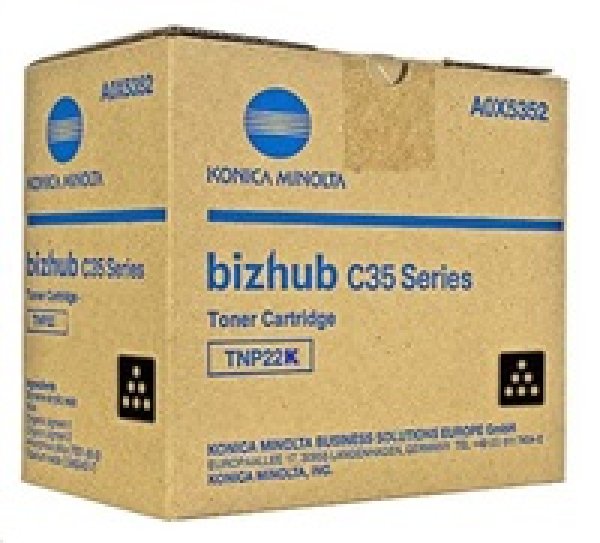 Toner MINOLTA TNP22, A0X5152 černý (6 000 stran)