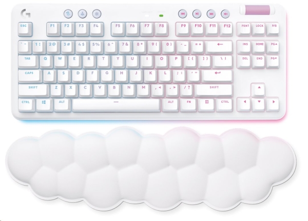 Logitech G715 Wireless Mechanical Gaming Keyboard - OFF WHITE - US INT'L - TACTILE