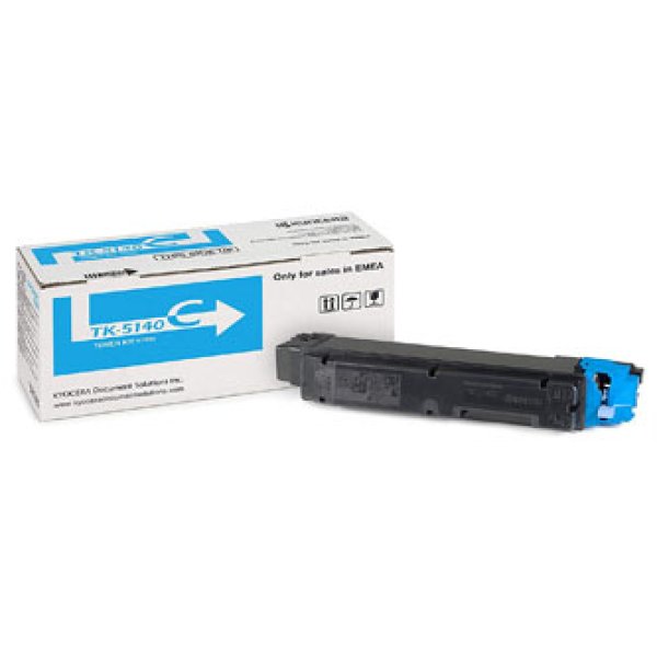 Toner KYOCERA TK-5140, 1T02NRCNL0 azurový (5 000 stran)