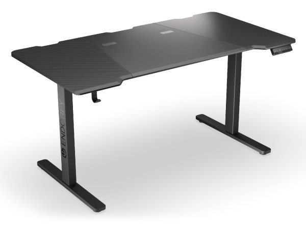 Endorfy herní stůl Atlas L electric / 150cm x 78cm / nosnost 80 kg / elektricky výškově stavitelný (73-120cm) / černý
