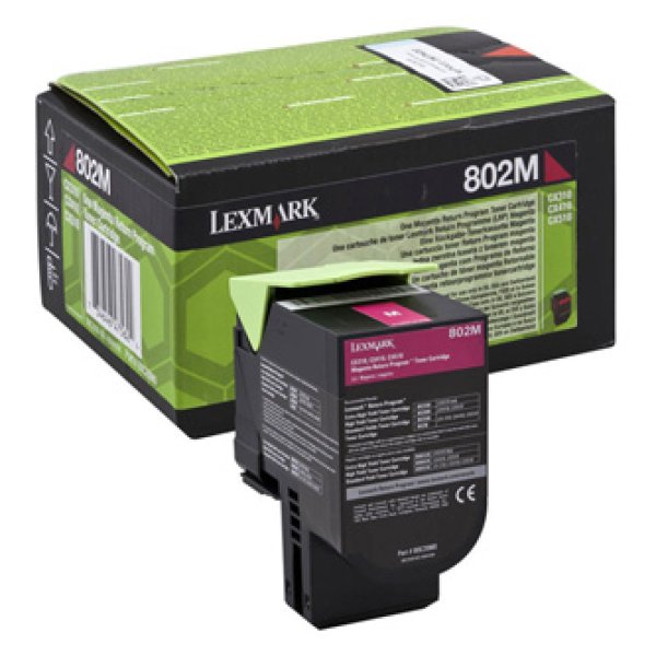 Toner LEXMARK 78C2XCE azurový (5 000 stran)