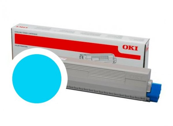 Toner OKI 47095703 azurový (5 000 stran)