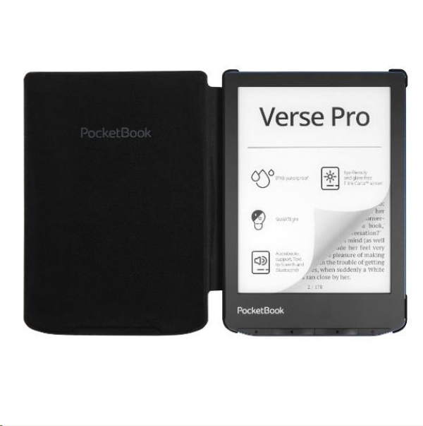 Pocketbook 629_634 Shell cover, black - natržený obal