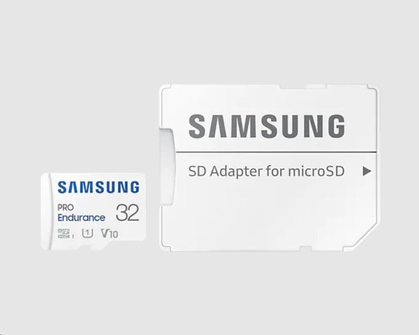 Samsung PRO Endurance/micro SDHC/32GB/100MBps/UHS-I U1 / Class 10/+ Adaptér