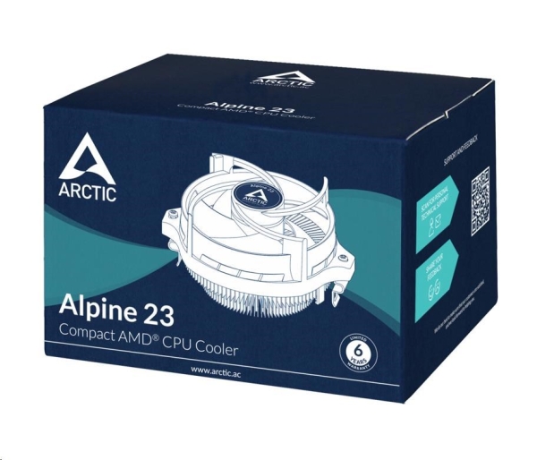 ARCTIC Alpine 23 chladič CPU (AMD AM4, AM5)