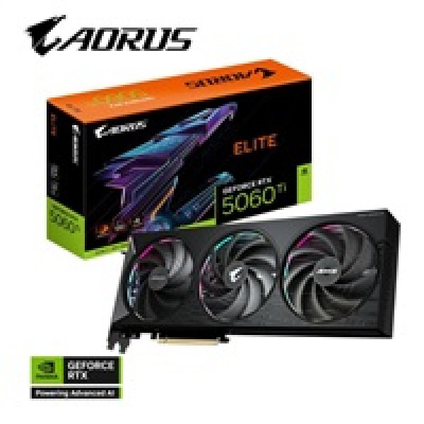 GIGABYTE AORUS GeForce RTX 5060 Ti ELITE/16GB/GDDR7