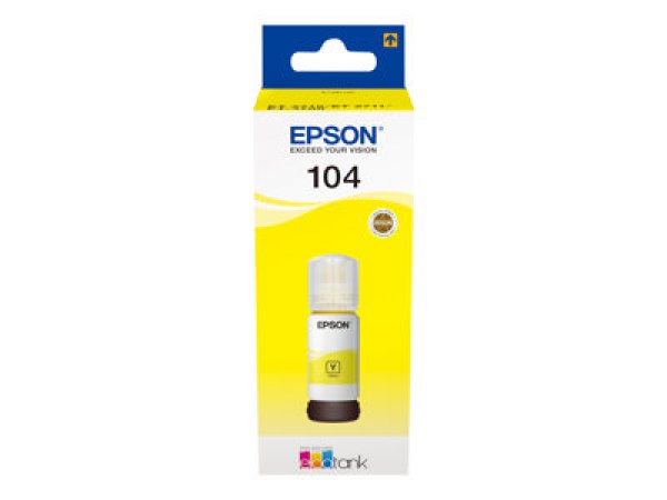 Náplň Epson 104, C13T00P440 žlutá