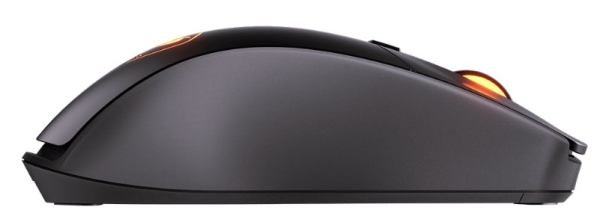 COUGAR herní myš bezdrátová SURPASSION RX 2.4GHz čip PMW3330 72000dpi RGB LED, LCD screen