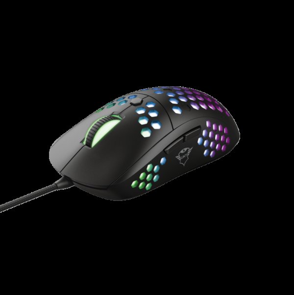 TRUST GXT960/Herní/Optická/Drátová USB/Černá