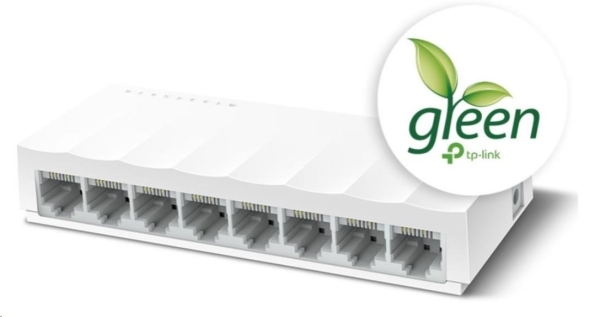 TP-Link LiteWave switch LS1008 (8x100Mb/s, fanless)