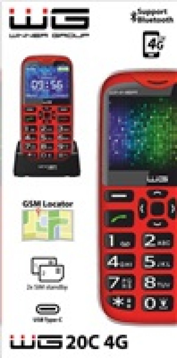 WG - Mobilní telefon WG20C / red?v=1750104003