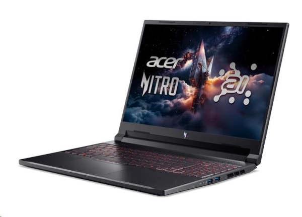 ACER NTB Nitro V 16 AI (ANV16-42-R45Q),R5 AI 240,16"WUXGA,16GB,1TB SSD,RTX 4050,W11H,Black