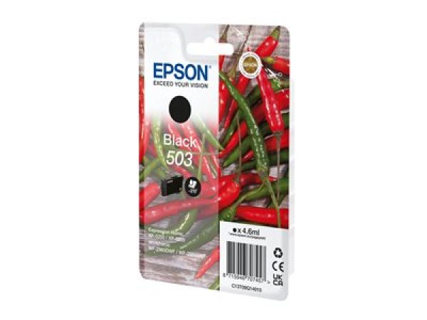 Náplň Epson 503, C13T09Q14020 černá