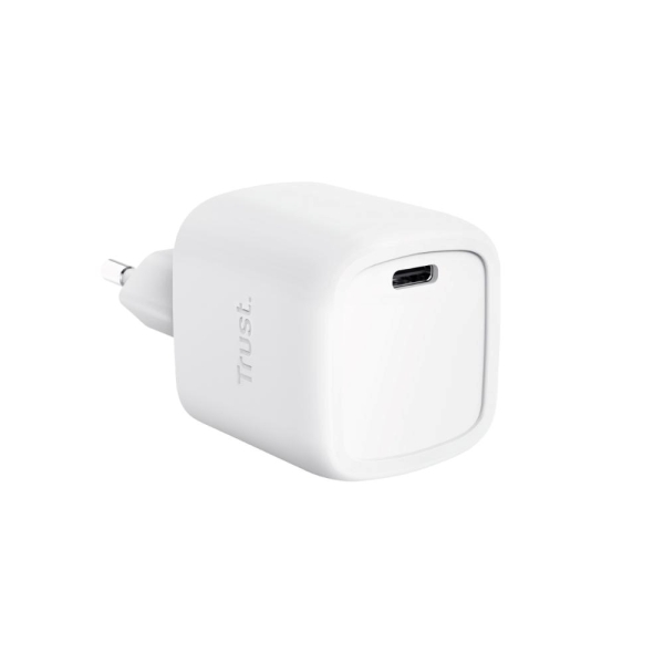 TRUST GaN Nabíječka MAXO 30W, USB-C, bílá