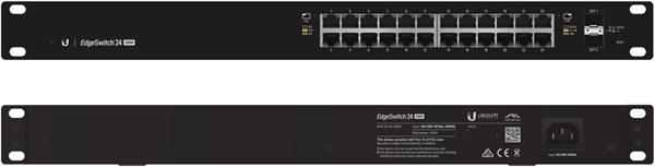 UBNT EdgeSwitch ES-24-250W [26Gbps, 250W, aktivní (802.3af/at) i pasivní (24V) PoE, 2xSFP, L2/L3]