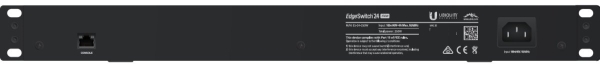 UBNT EdgeSwitch ES-24-250W [26Gbps, 250W, aktivní (802.3af/at) i pasivní (24V) PoE, 2xSFP, L2/L3]