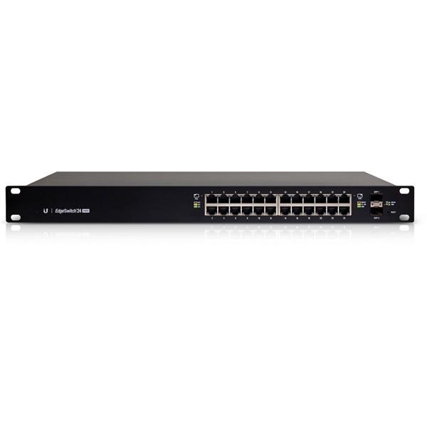 UBNT EdgeSwitch ES-24-250W [26Gbps, 250W, aktivní (802.3af/at) i pasivní (24V) PoE, 2xSFP, L2/L3]