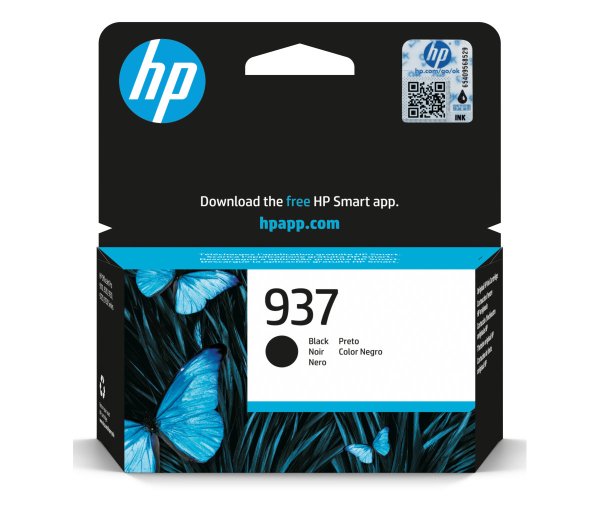 Náplň HP No.937, 4S6W5NE černá (1 250 stran)