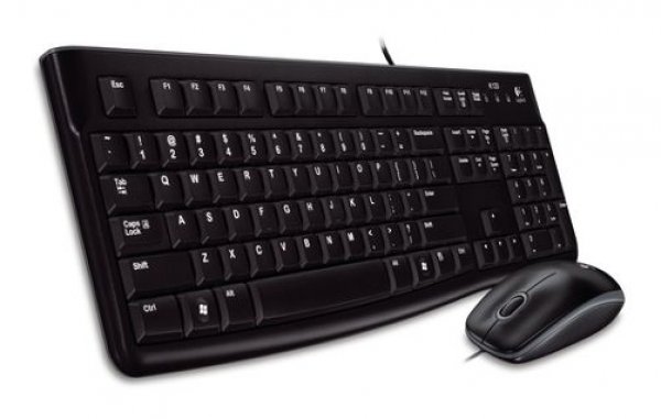 PROMO set Logitech MK120, drátový, USB, CZ/SK