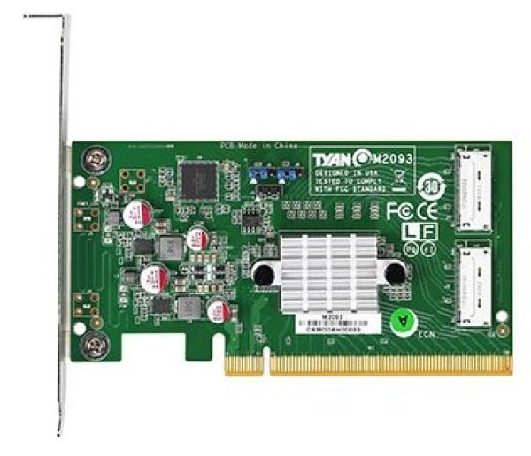 Tyan NVMe adpater, PCIe x16/2x OCuLink 8x, M2093?v=1761950406