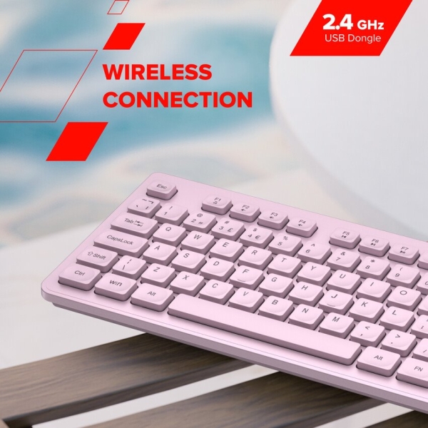 CANYON keyboard HKB-W01 CS AAA Wireless Beige