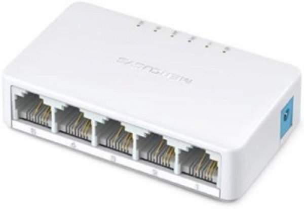 MERCUSYS switch MS105 (5x100Mb/s, fanless)