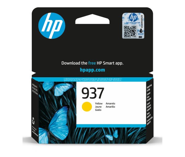 Náplň HP No.937, 4S6W4NE žlutá (800 stran)
