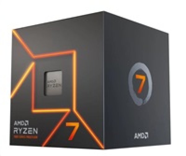 AMD cpu Ryzen 7 7700 AM5 Box (s chladičem, 3.8GHz / 5.3GHz, 8+32MB cache, 65W, 8x jádro, 16x vlákno, grafika), Zen4 Raphael