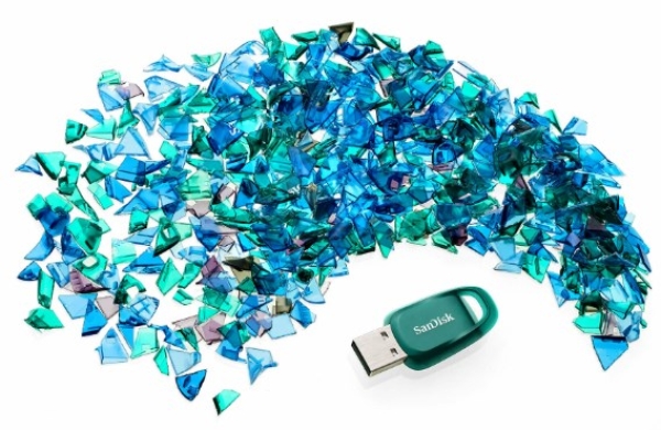 SanDisk Flash Disk 128GB Ultra Eco , USB 3.2 Gen 1, Upto 100MB/s R