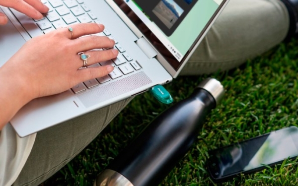 SanDisk Flash Disk 128GB Ultra Eco , USB 3.2 Gen 1, Upto 100MB/s R