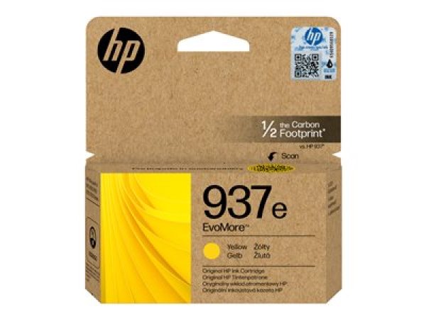 Náplň HP No.937e, 4S6W8NE žlutá (1 650 stran)