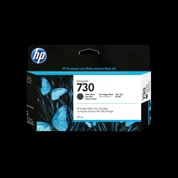 Náplň HP 730, P2V65A matně černá (130 ml)