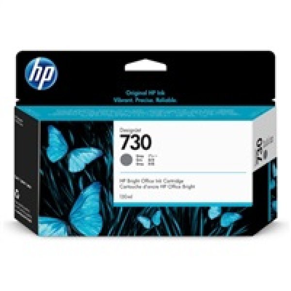 Náplň HP 730, P2V66A šedá (130 ml)