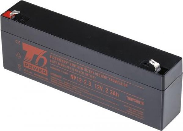 T6 POWER olověný akumulátor NP12-2.3, 12V, 2,3Ah?v=1754078403