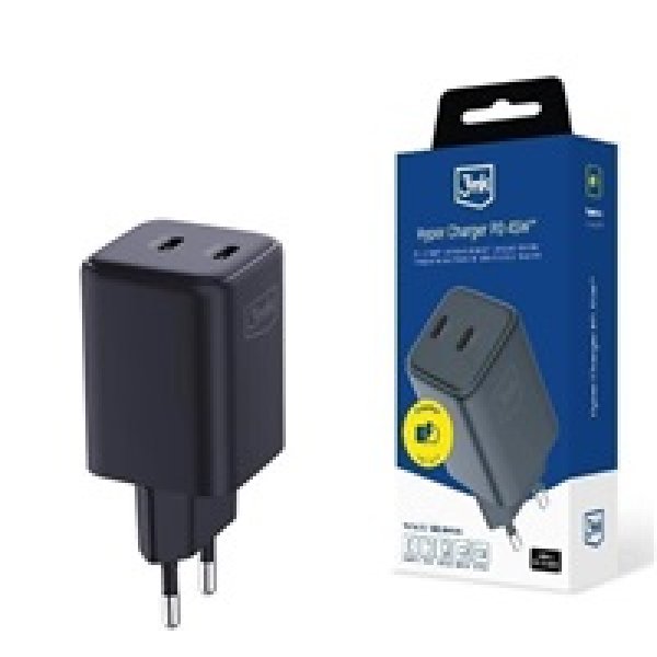 3mk síťová nabíječka - Hyper Charger PD 45W, černá?v=1755898805