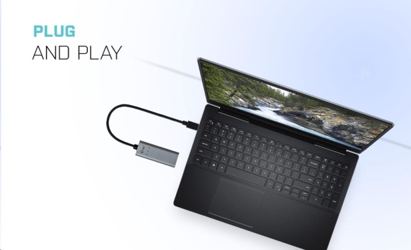 i-tec USB-C Metal 2.5Gbps Ethernet Adapter